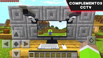Mod cámara seguridad Minecraft Poster