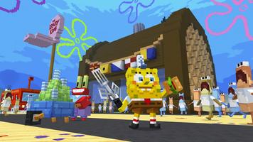 Mod SpongeBob For Minecraft Affiche