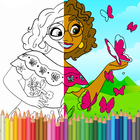 Encanto coloring Book icon