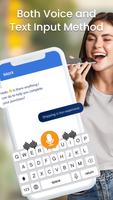 English Voice typing Keyboard ảnh chụp màn hình 3