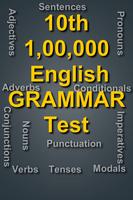English Grammar test for class 10 poster