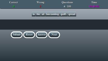 English Grammar test for class 10 screenshot 3
