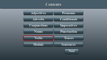 English Grammar test for class 12 Ekran Görüntüsü 1