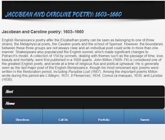 Poetries in English screenshot 1