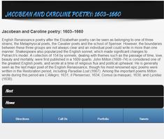 Poetries in English captura de pantalla 1