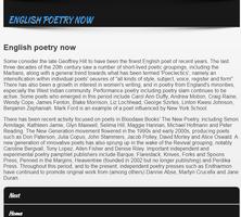 Poetries in English تصوير الشاشة 2