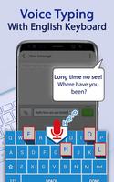 English Voice Keyboard - Voice to Text ảnh chụp màn hình 2