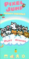 Pixel Jump: Funny Animals plakat