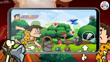 Caveman Hero Adventure Game captura de pantalla 2