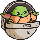 Flappy Baby Yoda icône