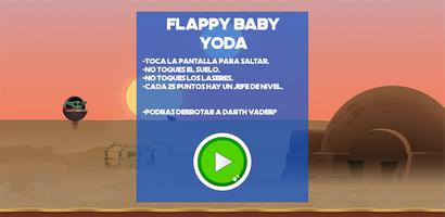 Flappy Baby Yoda Affiche