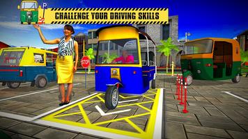 Parking Rickshaw Car 3D स्क्रीनशॉट 3