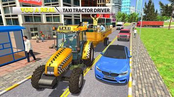 Tractor Taxi Simulator 2023 Poster