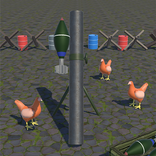 قذيفة الدجاج - chicken rocket