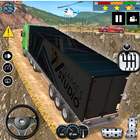 jeux de camion de transport 3D icône