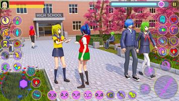 Anime High School Girl 海報