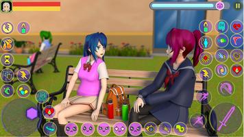 Anime High School Girl imagem de tela 3
