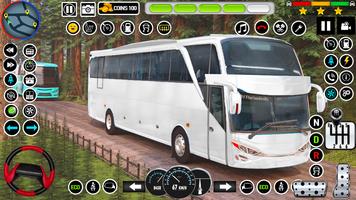 Bus Simulator Spiele Fahren 3D Plakat