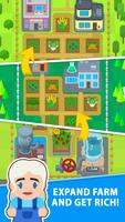 IDLE JUICY FARM - clicker and idle farming game Affiche