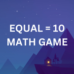 Equal 10 Math game icon