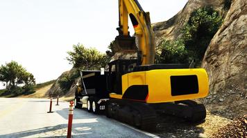 Dozer Excavator Simulator Game ảnh chụp màn hình 1