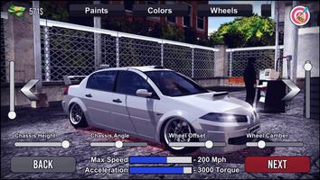 Megane Drift Simulator screenshot 1