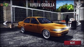 Corolla Drift Simulator 海报