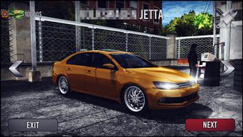 Jetta Drift Simulator Plakat