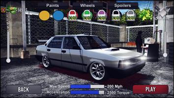 Tofaş Drift Simulator تصوير الشاشة 1