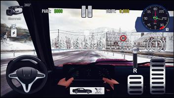 Kartal Snowy Driving Simulator capture d'écran 3