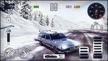 Kartal Snowy Driving Simulator capture d'écran 2