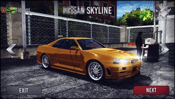 Skyline Drift Simulator 海報