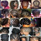 Braid Hairstyle Woman & Child 아이콘