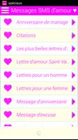 15 000+ Messages SMS d'amour 海报