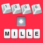 Converting Numbers into letter icon