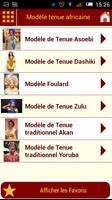 Modèle Tenue Femme Africaine الملصق