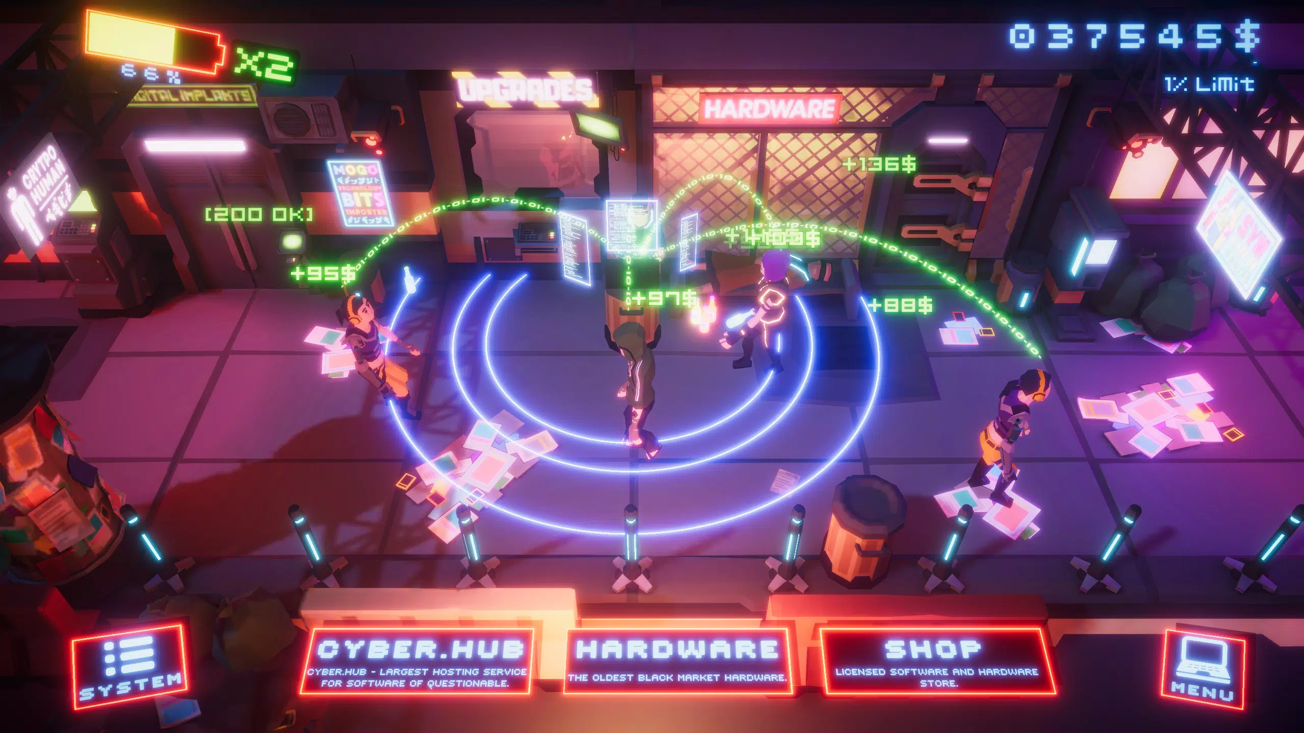 Cybershock : 2077 - TD Idle & Merge - Age of Cyber Apk Download