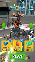 Shooter Monster Blue Zombie 3d تصوير الشاشة 2