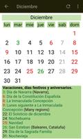 España Calendario 2020 imagem de tela 3