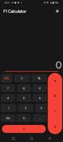 F1 Calculator الملصق