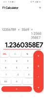 F1 Calculator تصوير الشاشة 1