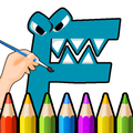 Alphabet Lore Coloring Drawing