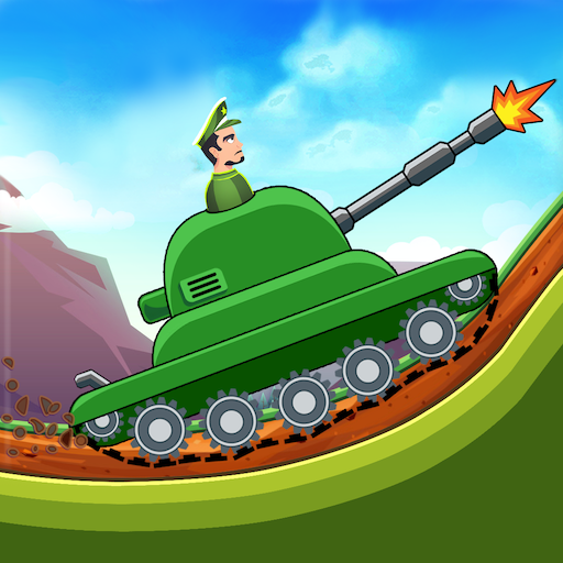 Missão de tanques do exército em colinas: inimigos