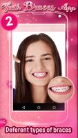 Zahnspangen App Plakat