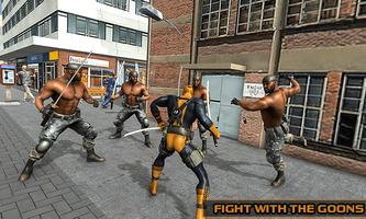 Superhero WAR: Pool Tag Team Karate dead Fighting screenshot 1