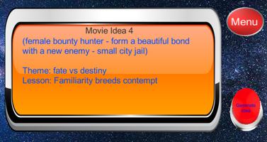Movie Idea Generator - Android Affiche