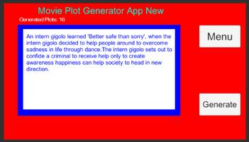 Movie Plot Generator capture d'écran 3