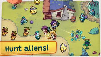 Alien Food Invasion 포스터