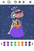 Livre à colorier - Coloriage Princesse capture d'écran 3