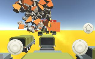 Cluster Traffic: Parkour Trucks screenshot 2